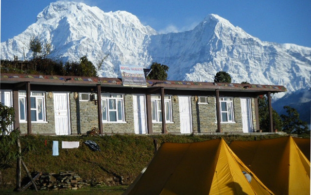 View from Austrian Camp